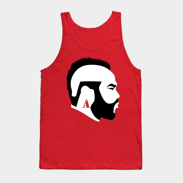 B. A. Baracus (Angry Red) Tank Top by VectorVectoria